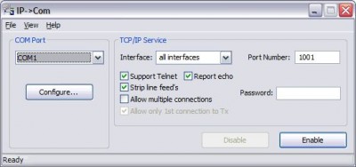 IP->Com 3.0 screenshot